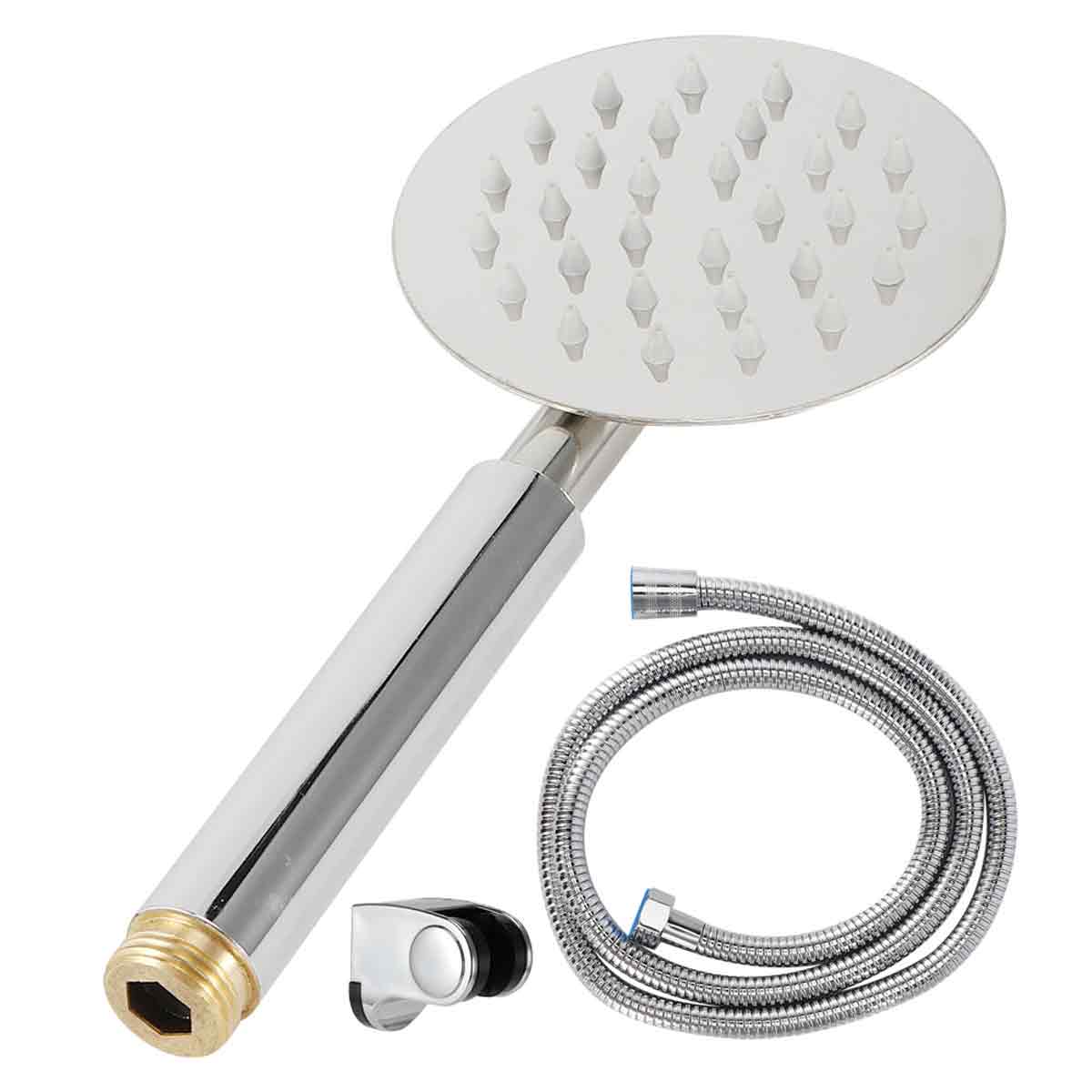 G1/2-zoll-gewinde-handbrausekopf, Hochdruck-rundduschkopf, Duschsprüher Für Badezimmer/dusche