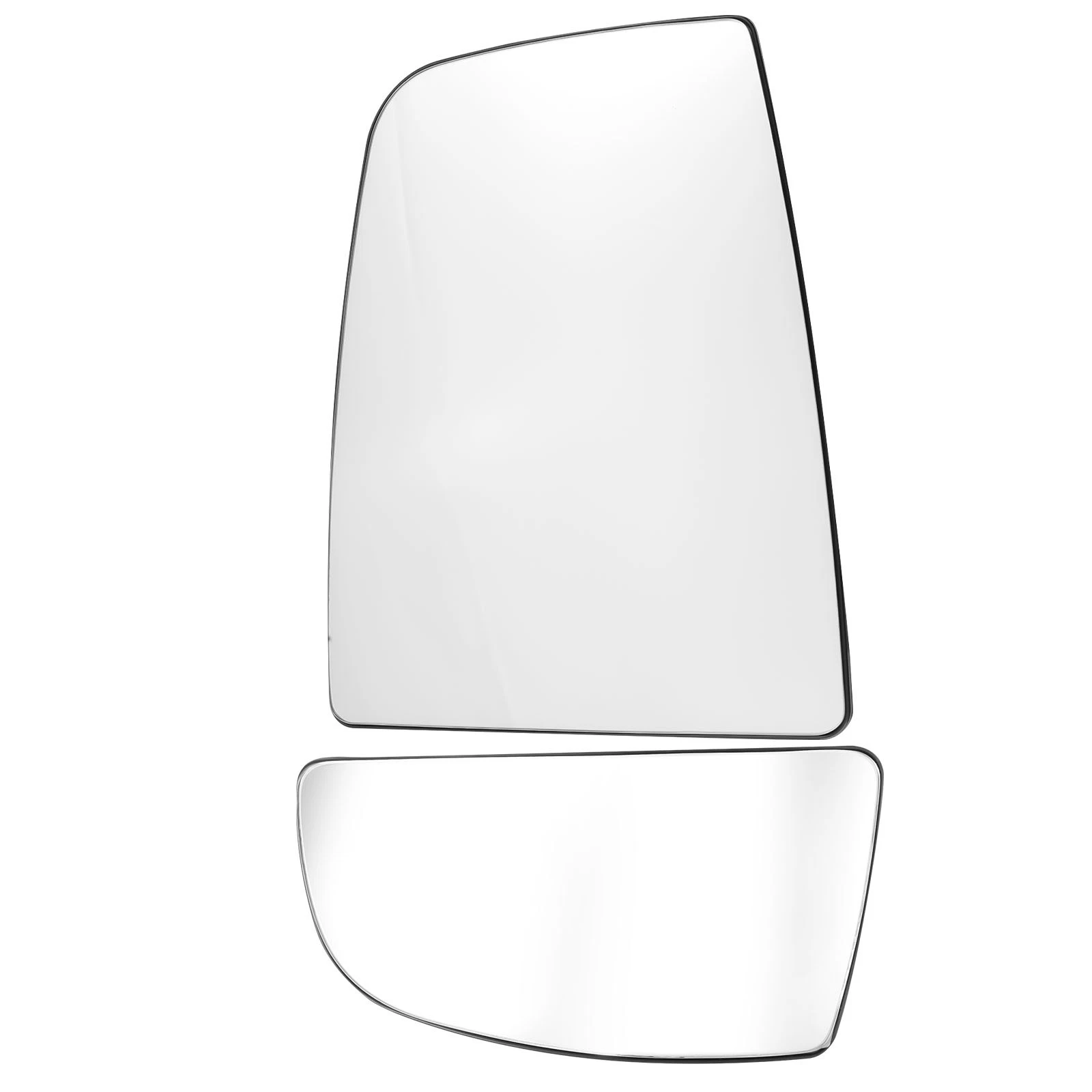 Oberes Und Unteres Spiegelglas Für Ford Transit Mk8 Ab 2014, Beifahrerseite Links