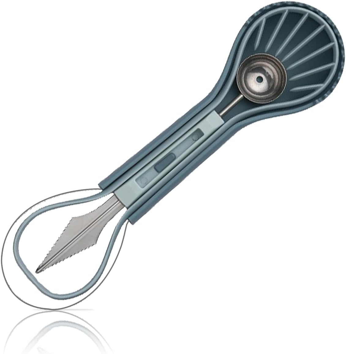 3-in-1-fruchtausstecher, Doppelkopf-melonenausstecher, Kernentferner - 3-in-1-fruchtausstecher, Doppelkopf-melonenausstecher, Kernentferner