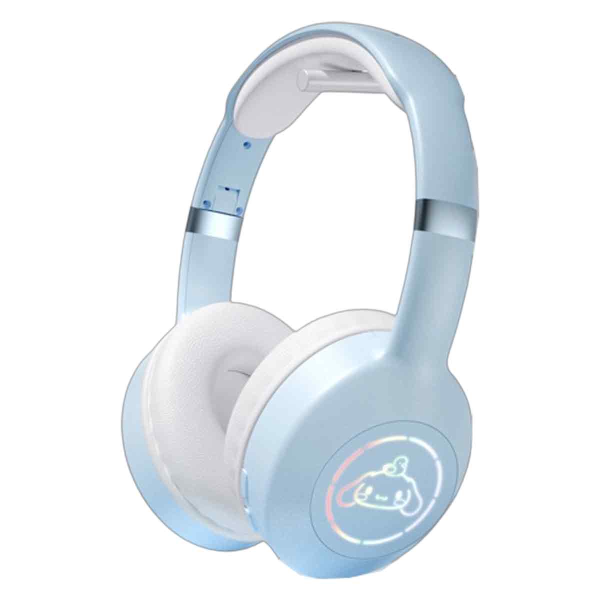 Kabellose Kopfhörer Im Kawaii-mädchen-stil, Cartoon-tiermotiv-design, Rgb-lichteffekte, Bluetooth 5.2, Niedliches Headset