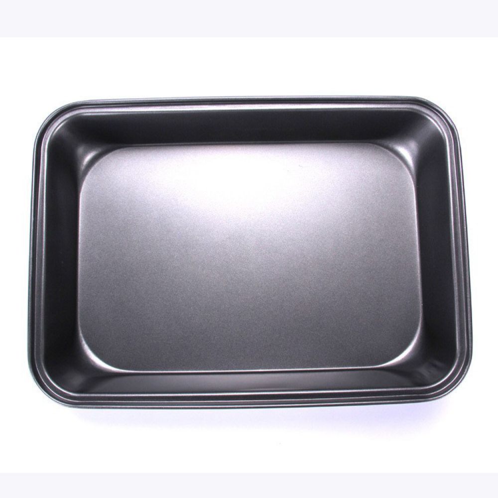 Backblech Für Den Backofen, 32 X 22 X 5,5 Cm, Rechteckiges Backblech, Rechteckige Kuchenform, Backofenblech, Backblech Für Grill Und Backofen