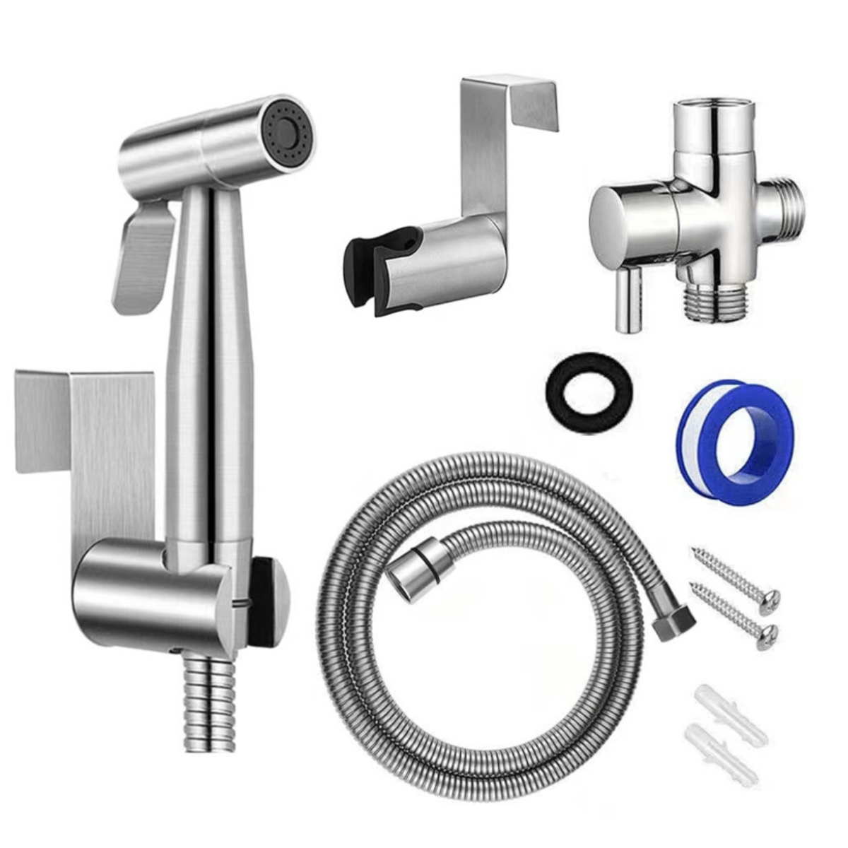 Handbrause Aus Edelstahl Von Shattaf, Bidet-wc-handbrause – Premium-sprüh-wc-bidet, Bidet-sprühdüse