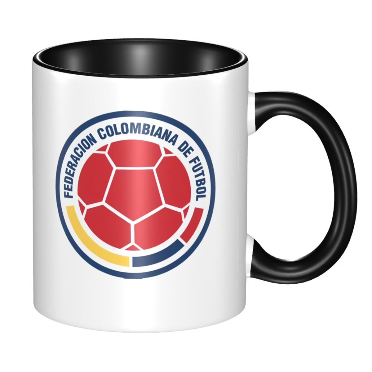Kolumbien Nationalflagge Fußballliebhaber Kaffee Tee Keramikbecher Büro Arbeitsbecher Geschenk