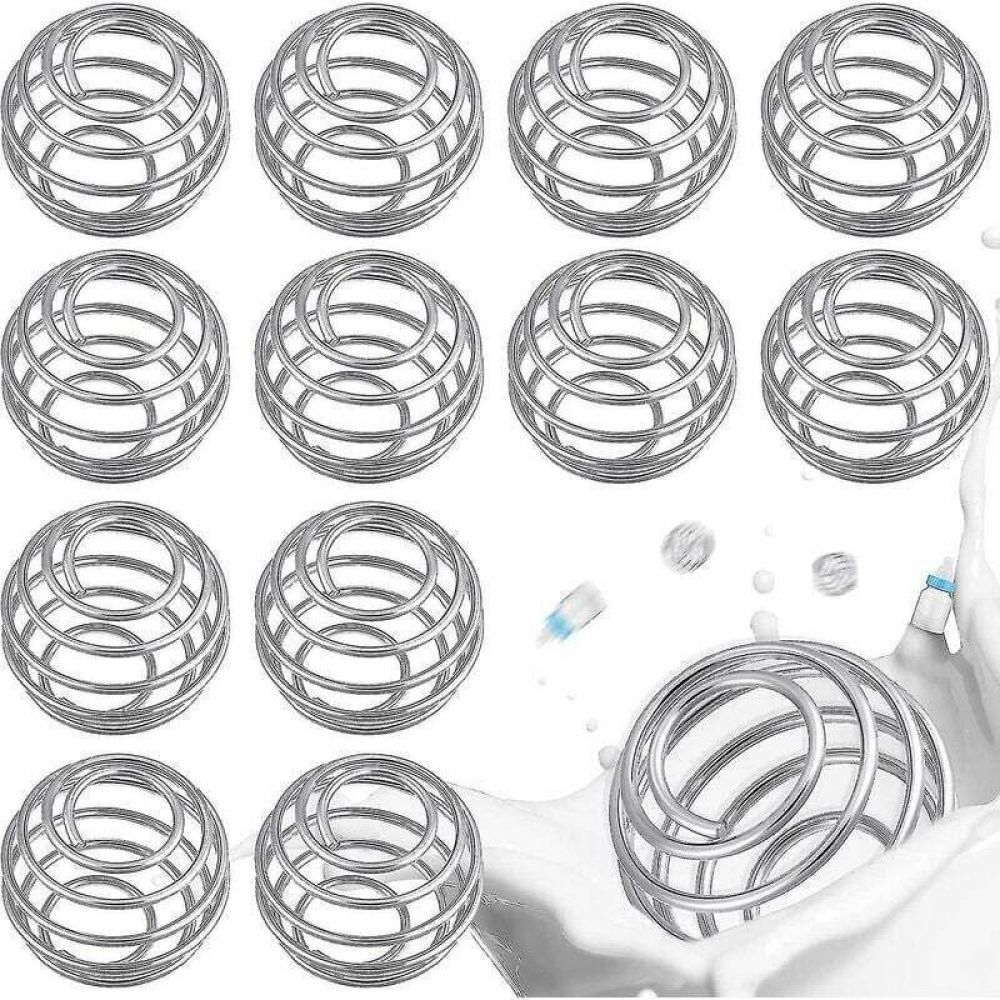 12-teiliges Mixkugel-set, Schneebesen, Edelstahl-shakerkugel, 3 Cm Mixkugel