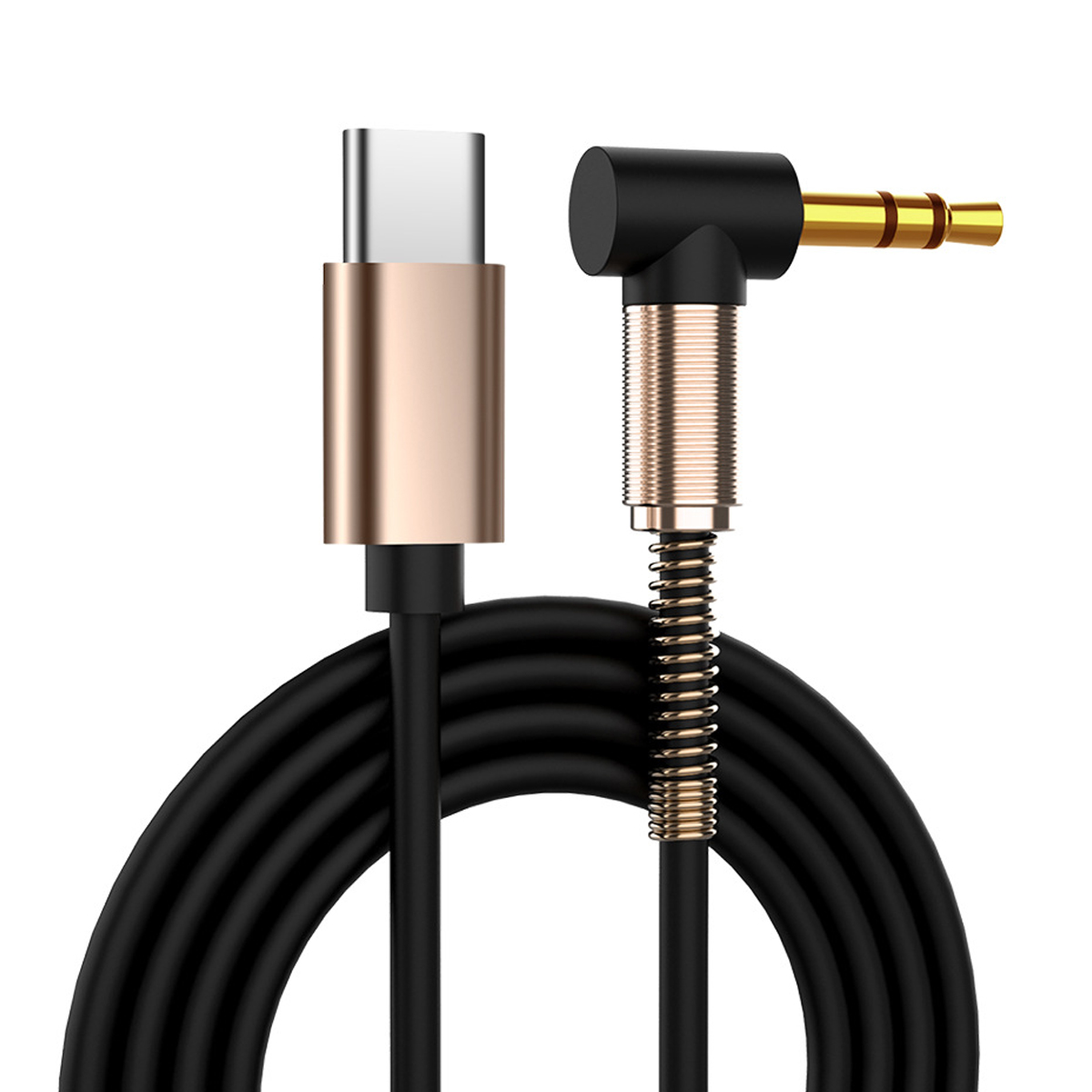 Usb-typ-c-stecker Auf 3,5-mm-klinkenstecker-kfz-aux-audio-adapterkabel - Usb-typ-c-stecker Auf 3,5-mm-klinkenstecker-kfz-aux-audio-adapterkabel