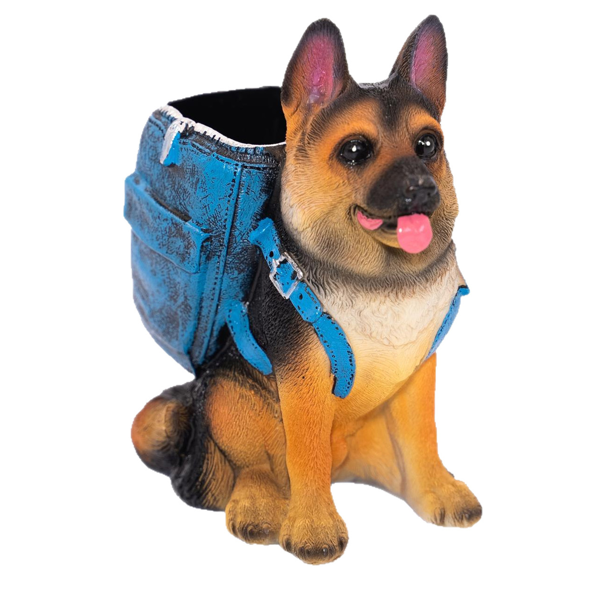 Büro & Schreibwaren Im Ausverkauf: Rucksack Mit Hundemotiv Aus Kunstharz, Ideal Für Zuhause, Arbeitszimmer Oder Schreibtisch, Zur Aufbewahrung Und Dekoration.
