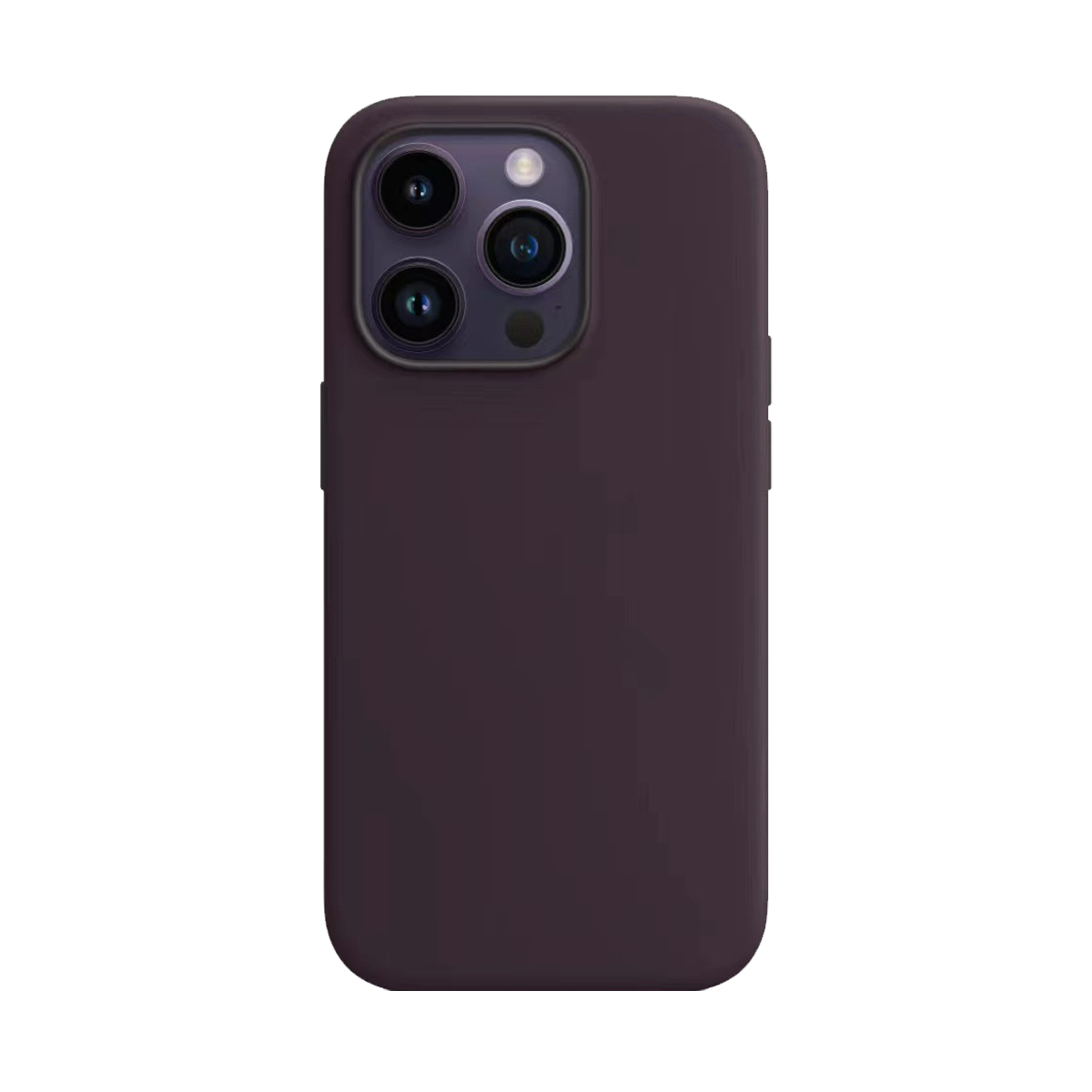 Kompatibel Mit Apple Silikonhülle Mit Magsafe Für Iphone 14 Pro Max Holunderbeere