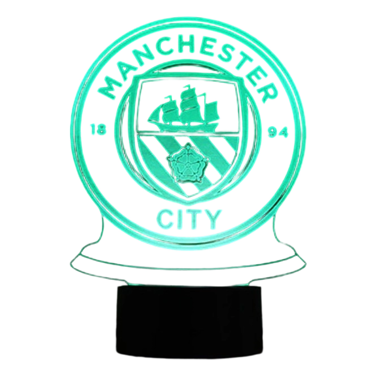 Manchester City Fc Usb 3d Anime-nachtlicht, Stimmungsvolle Led-tischlampe, Weihnachtsgeschenk Für Fußballfans, Dekorative Lampe Für Kinder
