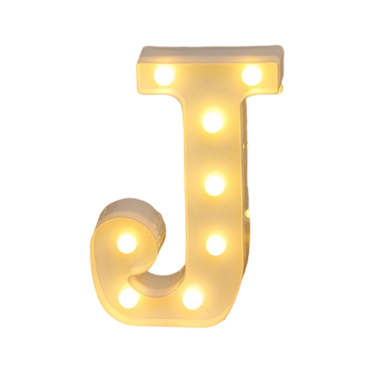 Led-leuchtbuchstaben – 26 Große, Warmweiße Buchstaben, Batteriebetrieben, Geeignet Für Partys, Geburtstage, Bars, Weihnachtsdekoration Und Schlafzimmer