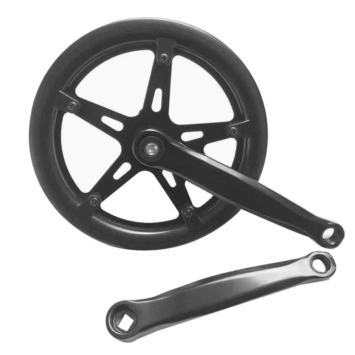 46t Rennrad-kurbelgarnitur, Singlespeed, 170 Mm, Hohlzahnplatte, Fahrrad-kurbelgarnitur, Ritzel, Fahrradzubehör