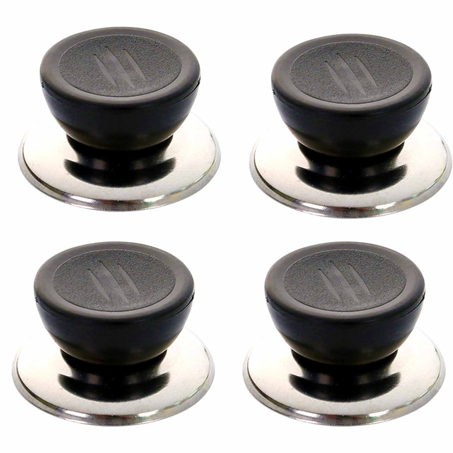 Ein Set Aus Vier Topfdeckelknöpfen – Universelle Ersatzknöpfe Für Topfdeckel, Topfdeckelgriffe, Geeignet Für Küchenutensilien.
