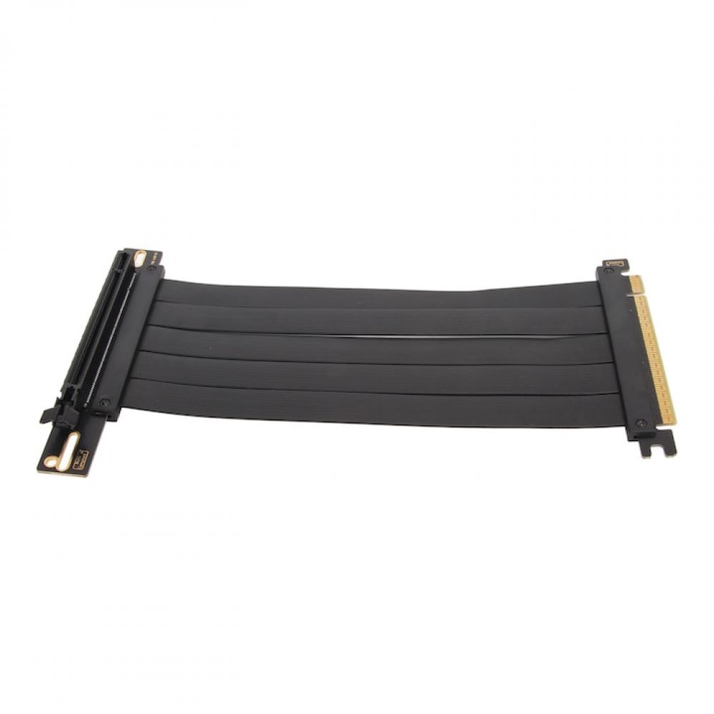 Fokelyi Pcie 4.0 X16 Flexibles Schwarzes 60cm Gpu-verlängerungskabel - Fokelyi Pcie 4.0 X16 Flexibles Schwarzes 60cm Gpu-verlängerungskabel