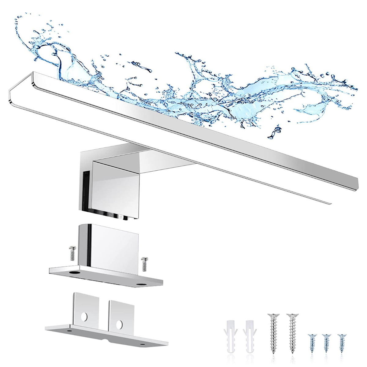 Tempsa Wandleuchte – Spiegelleuchte 30 Cm 600 Lm – Weiß 4000 K – Ip44 Wasserdicht