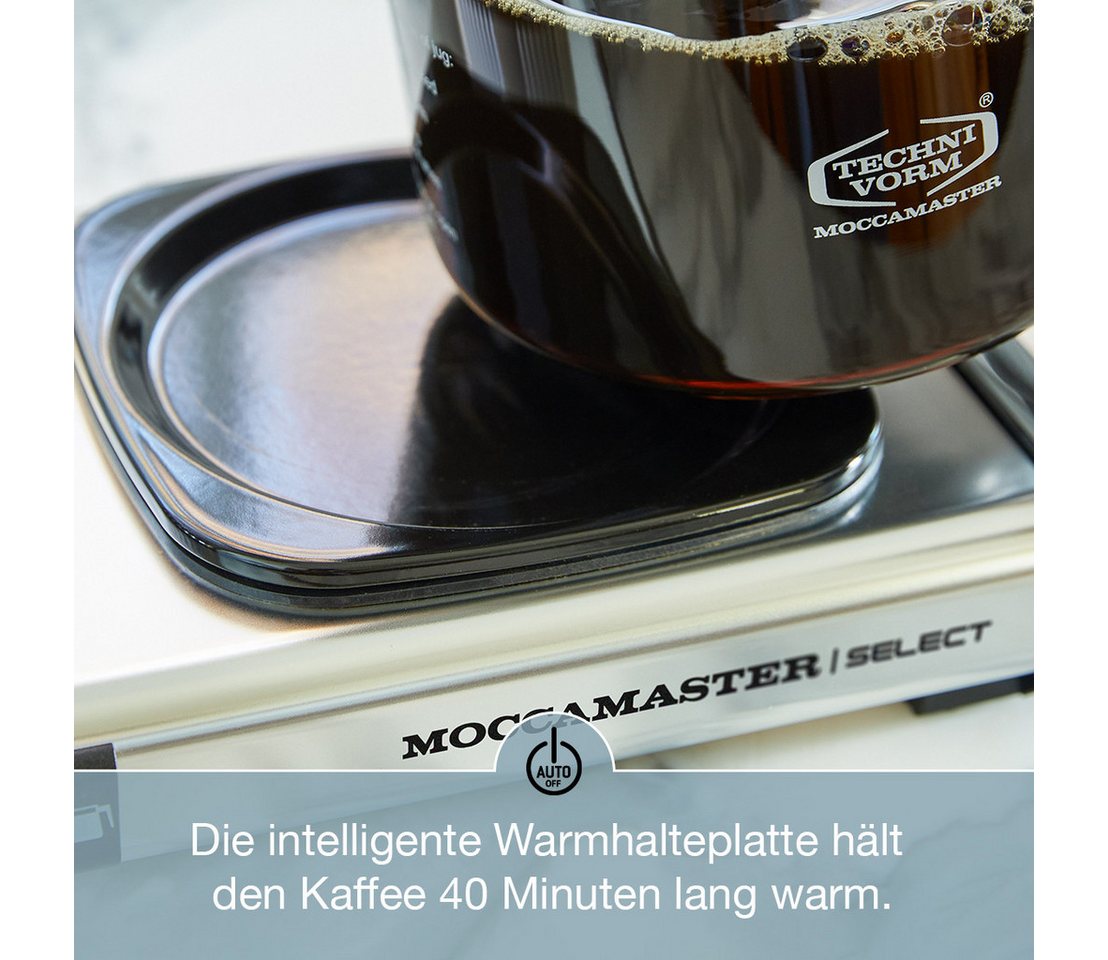 Moccamaster Kbg Select Semi-auto Drip Coffee Maker 1.25 L Bild 3