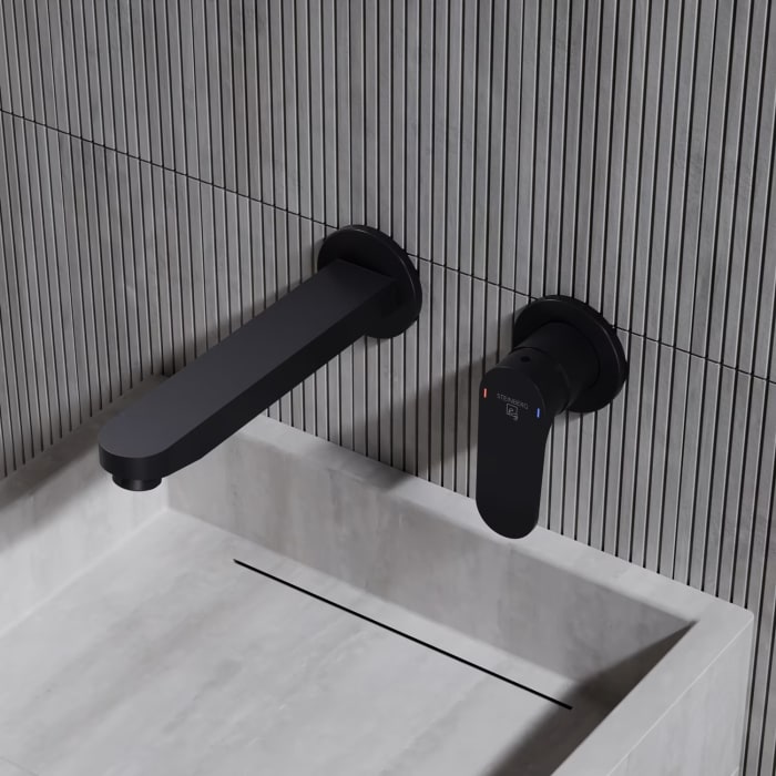 Steinberg Serie 343 Waschtisch-wand-einhebelmischer Mit Farbhülse