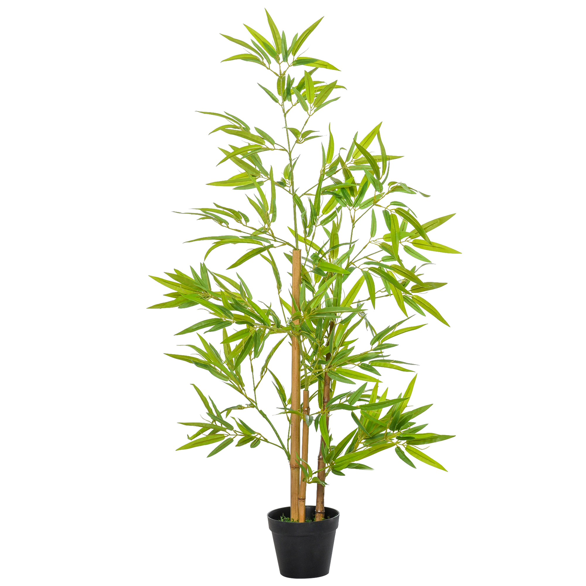 Bambus Künstlich 120 Cm, Naturgetreu, Zimmerpflanze, Grün