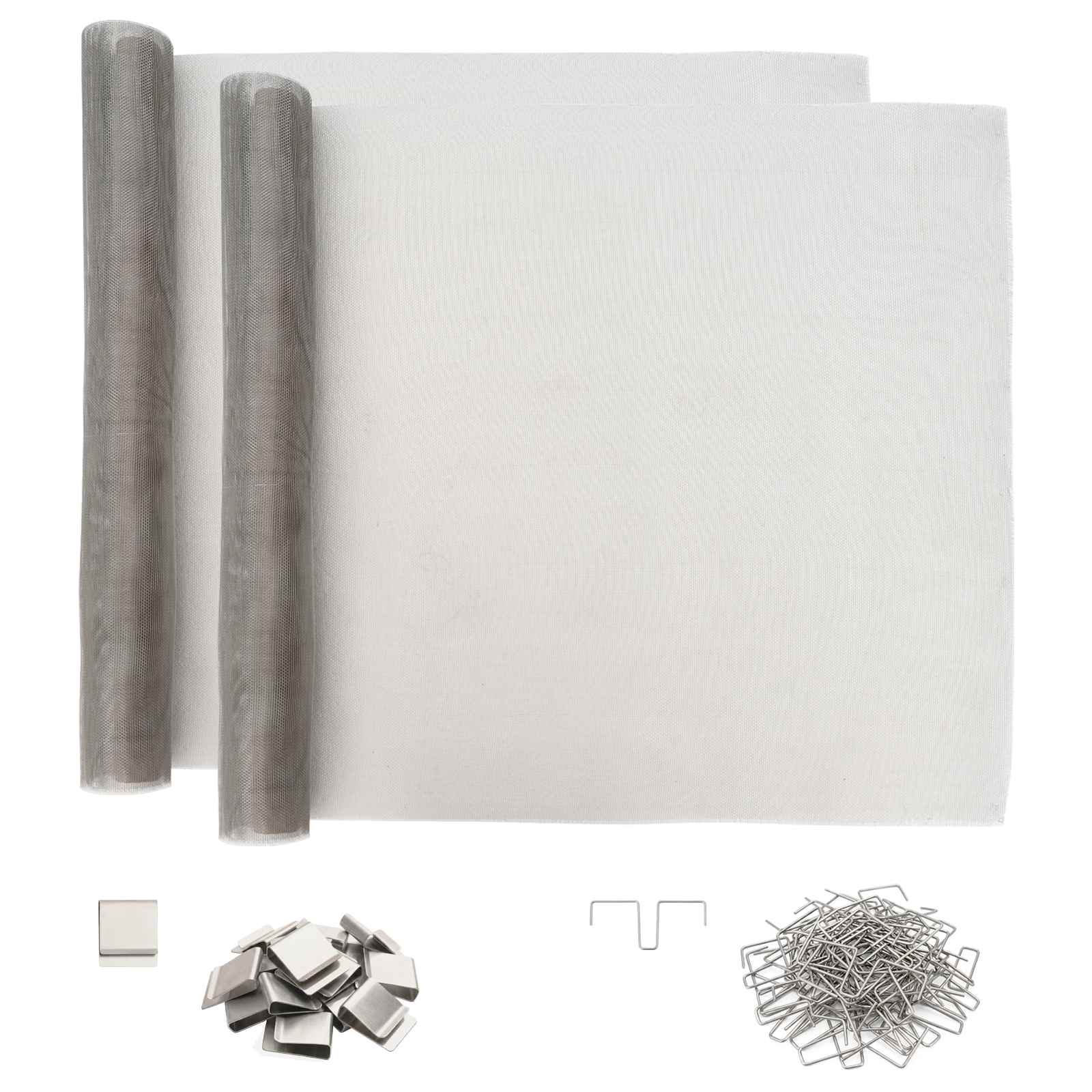 Maison Exclusive - Lichtschachtabdeckung Mit Clips 2 Stk. 70 X 19
