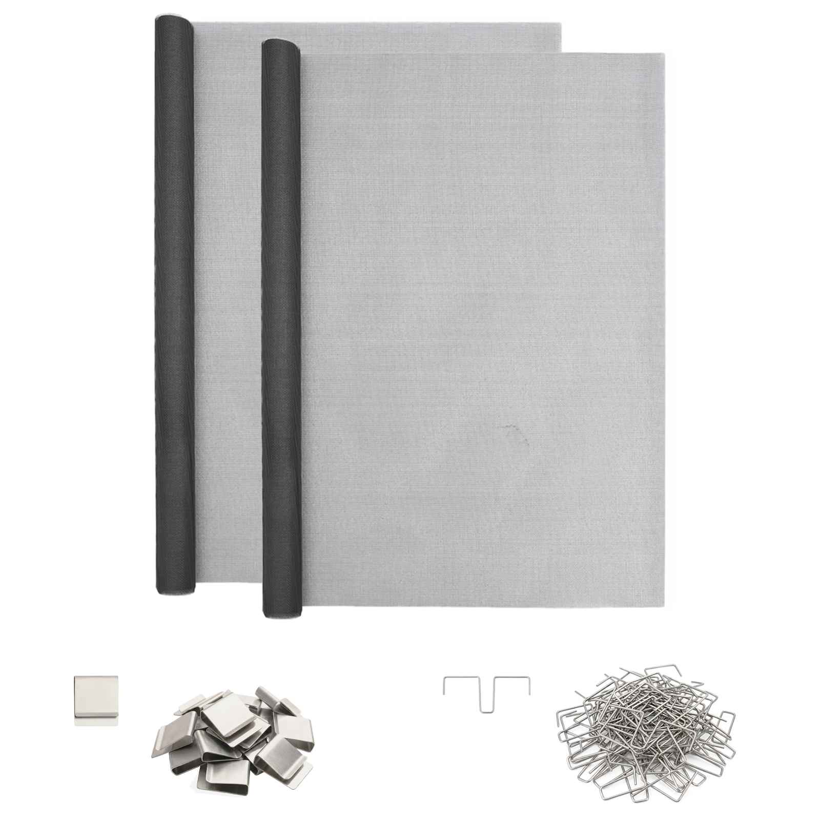 Maison Exclusive - Lichtschachtabdeckung Mit Clips 2 Stk. 70 X 13