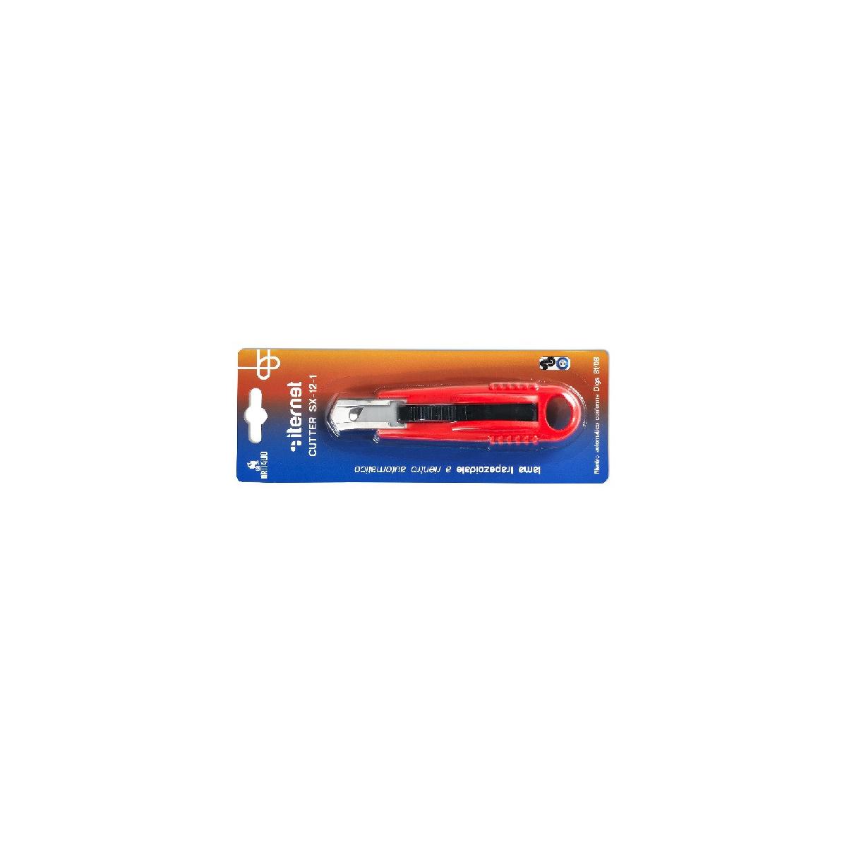Artiglio Sx-12-1 Orange, Edelstahl Abbrechmesser