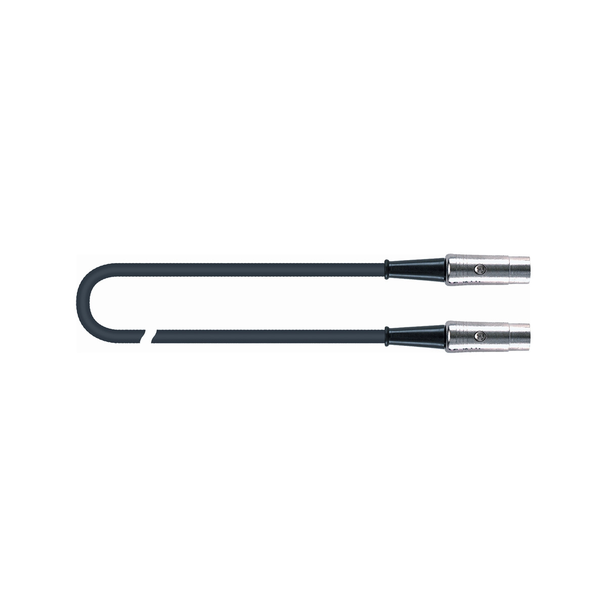 Quik-lok S/165-6 Audio-kabel 6 M Din (5-pin) Schwarz