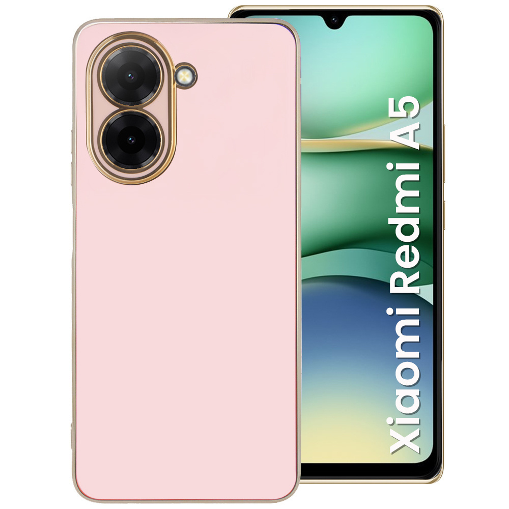 Hülle Für Xiaomi Redmi A5, Glamour Camshield, Roségold