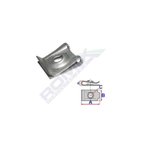 Clip - Montageplatte Renault