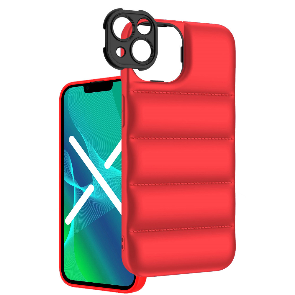 Puffer-schutzhülle Für Iphone 12, Rot