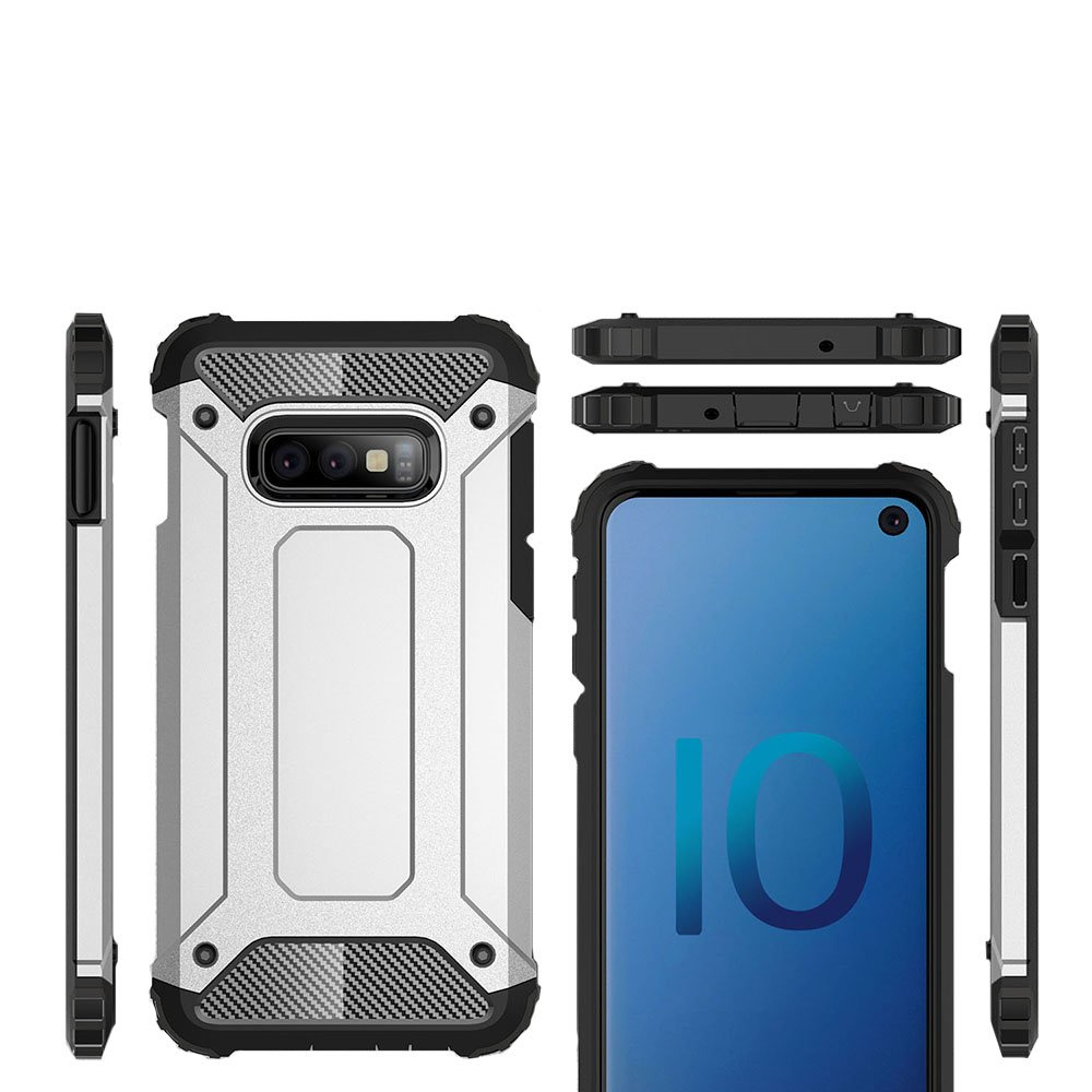 Tech Armor Schutzhülle Für Samsung Galaxy S10e – Silber