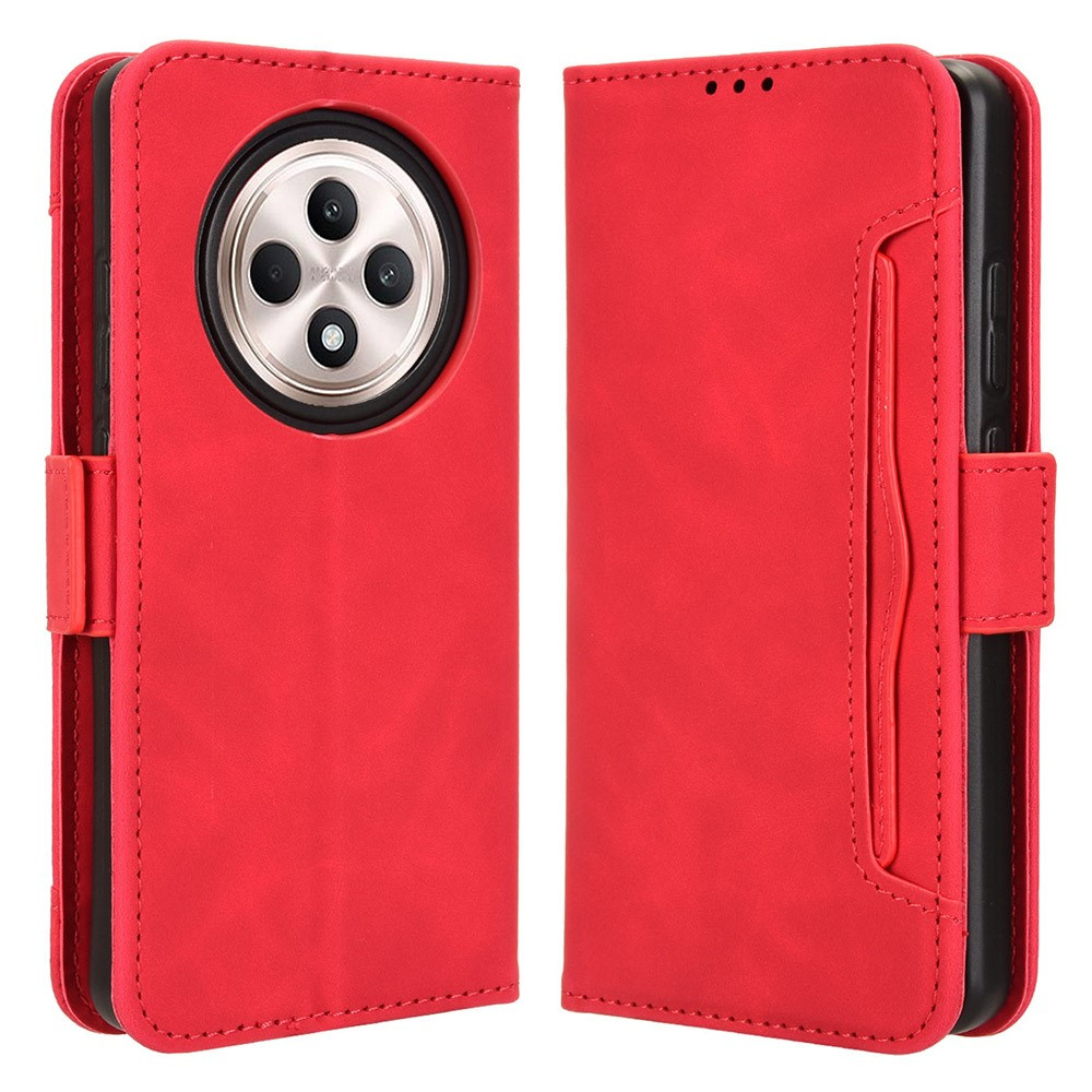 Klapphülle Für Oppo Reno 12fs / 12f, Mit Kartenfach, Rot
