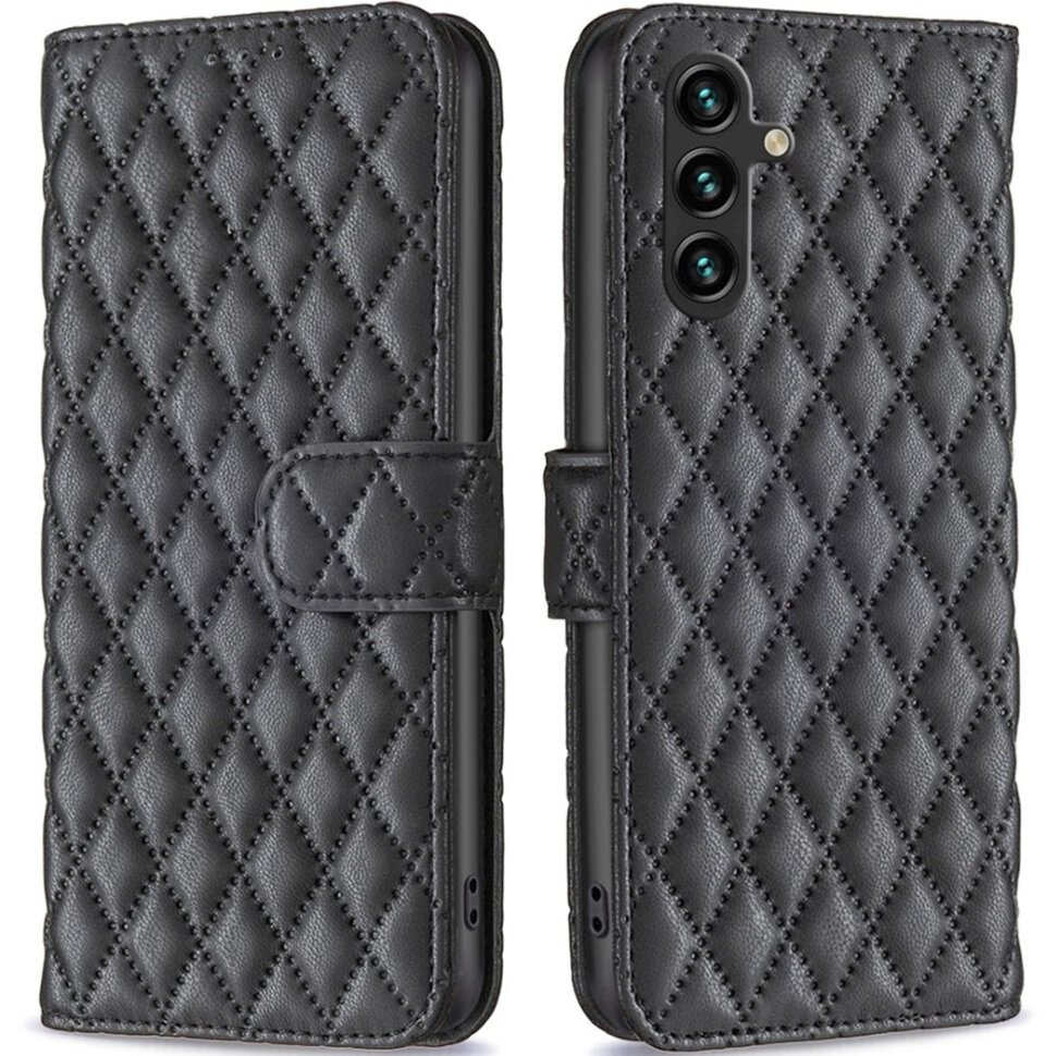 Klapphülle Für Samsung Galaxy A15, Brieftaschenhülle, Farbe: Schwarz