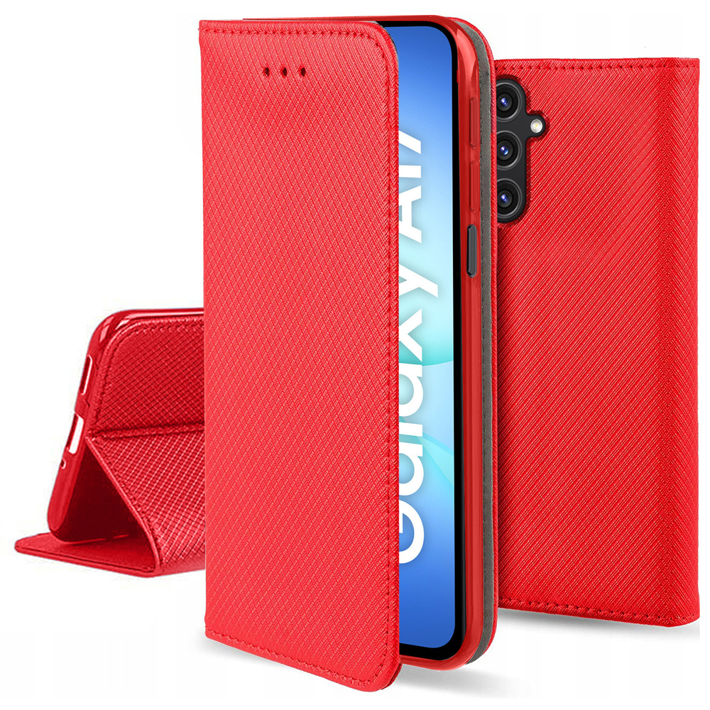 Samsung Galaxy A17 5g Smart Magnetic Flip Case, Rot