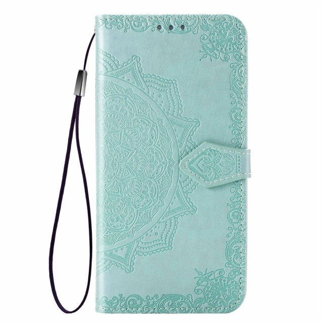 Klapphülle Für Samsung Galaxy M52 5g, Mandala, Mint