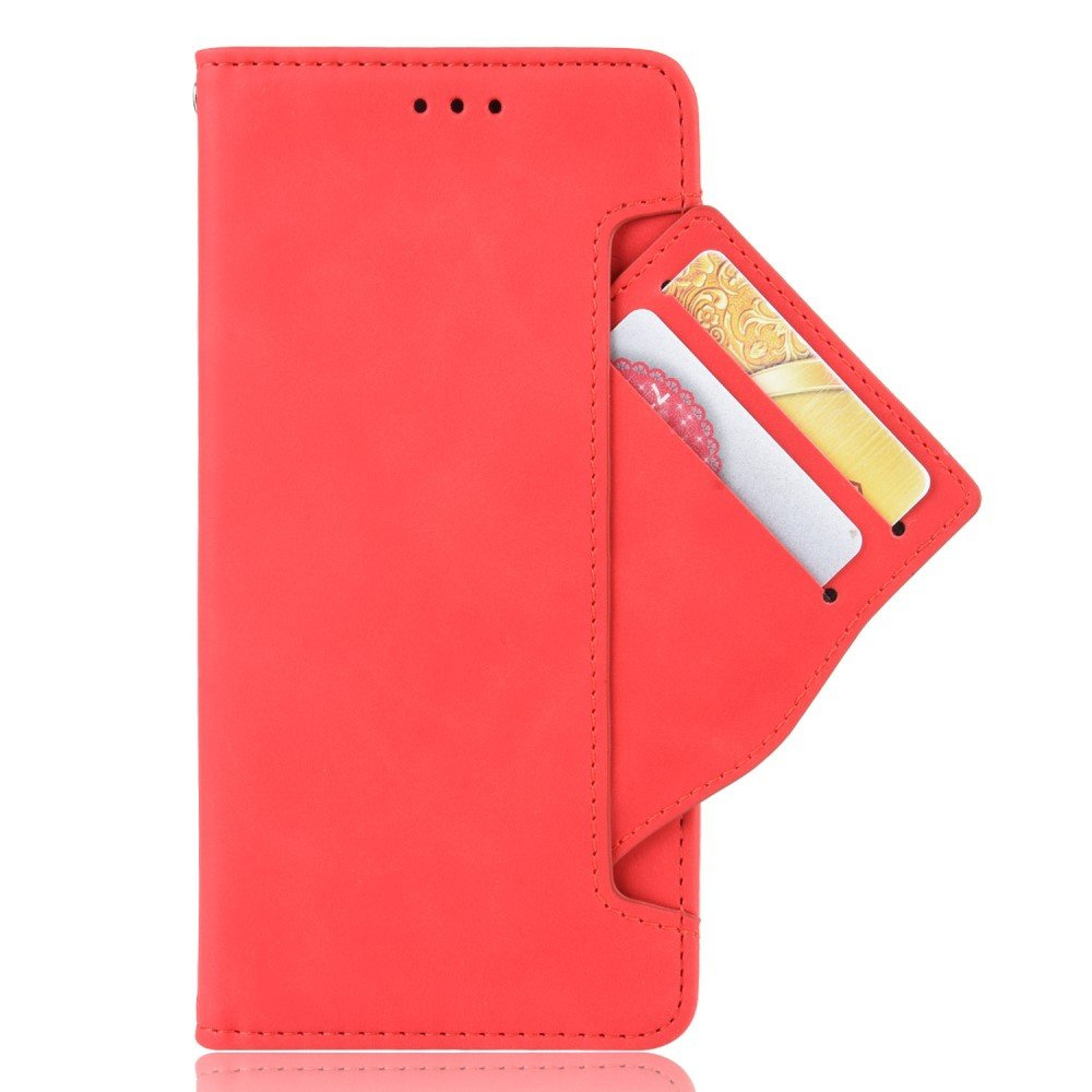 Klapphülle Für Xiaomi Redmi Note 9, Mit Kartenfach, Rot