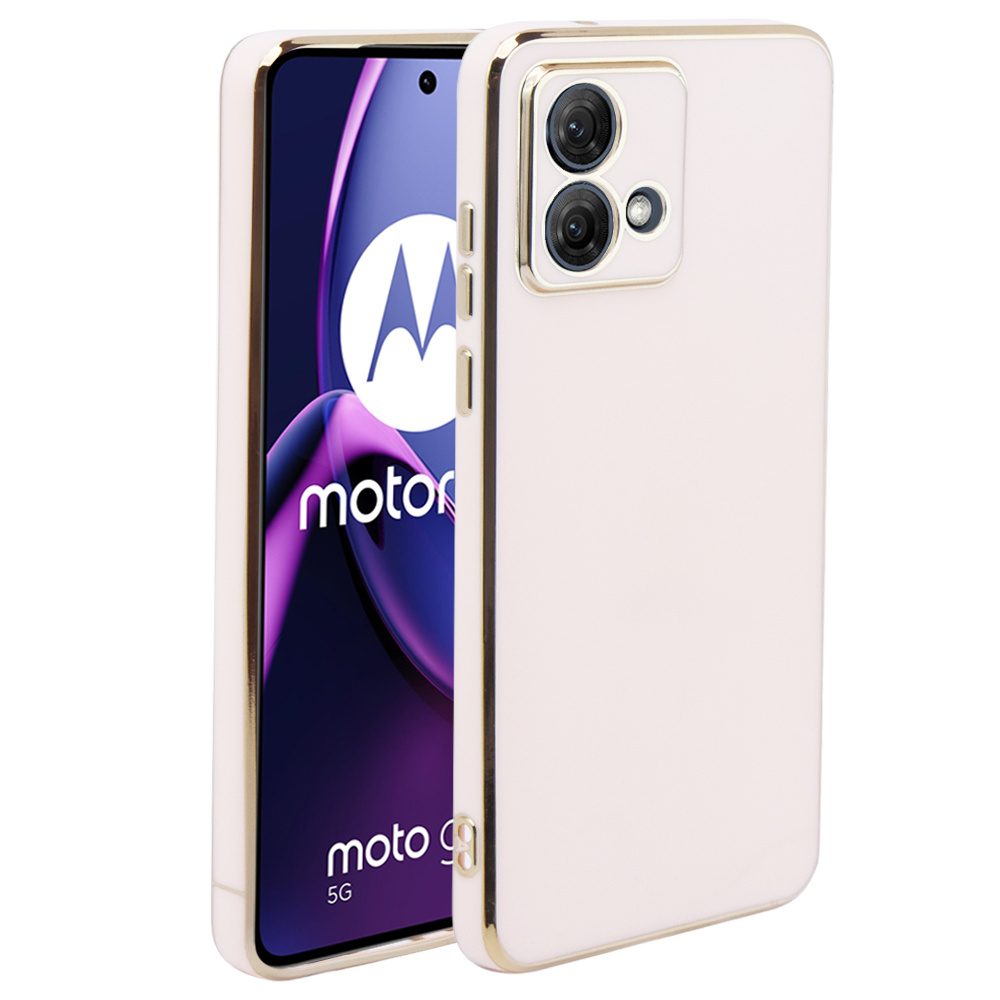 Schutzhülle Für Motorola Moto G84 5g, Glamour Camshield, Roségold