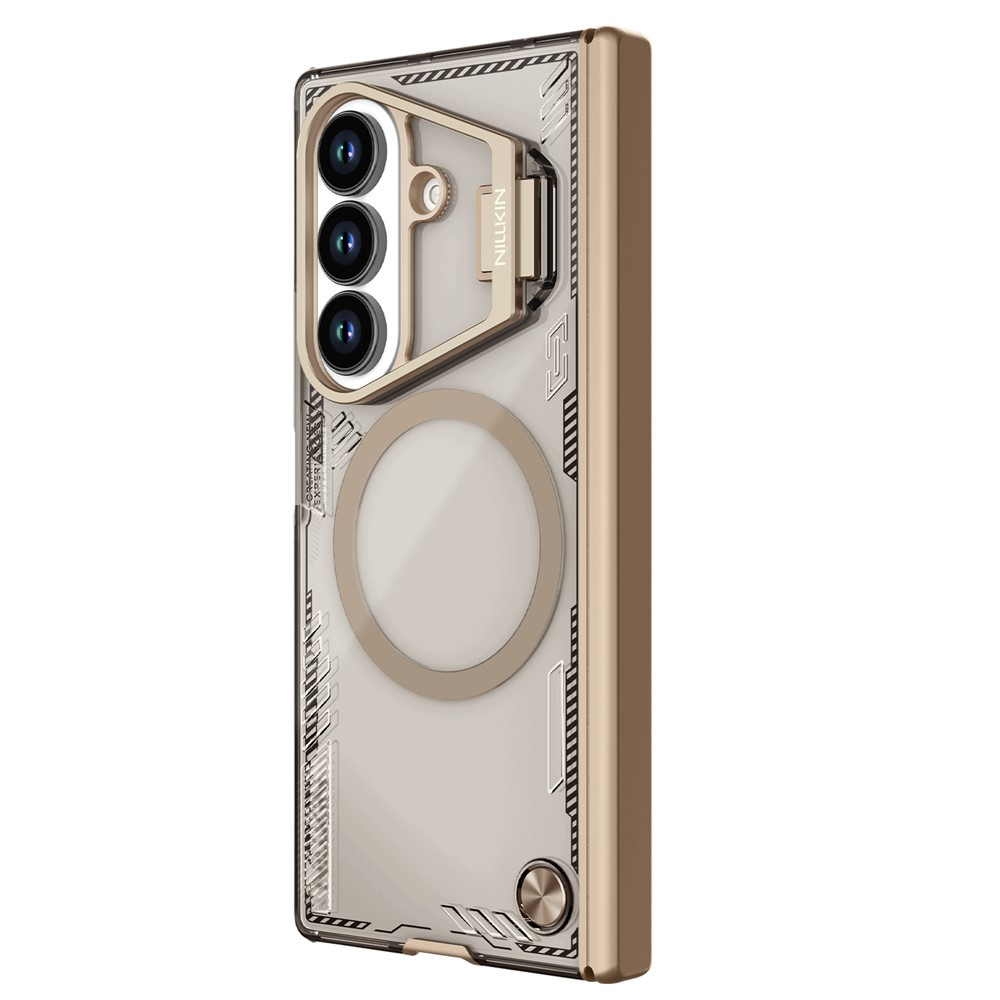 Schutzhülle Für Samsung Galaxy Z Fold7 5g, Nillkin Armor, Icelade Prop, Für Magsafe, Gold