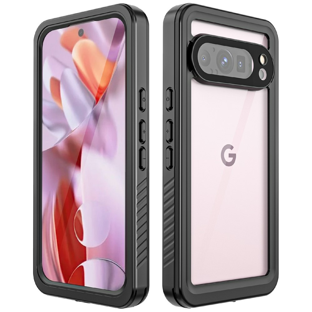 Ip68 Wasserdichte Hülle Für Google Pixel 9 Pro, Rotpfeffer, Schwarz