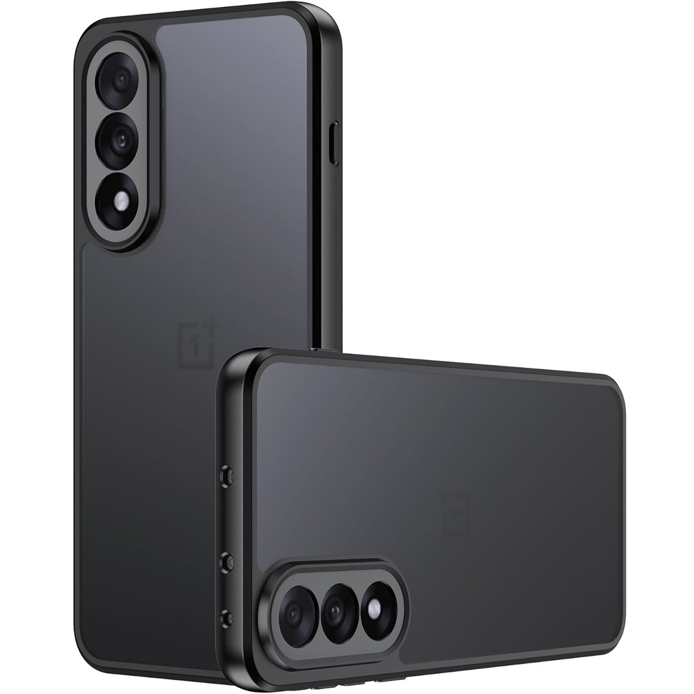 Schutzhülle Für Oneplus Nord 5, Fusion Hybrid, Transparent/schwarz