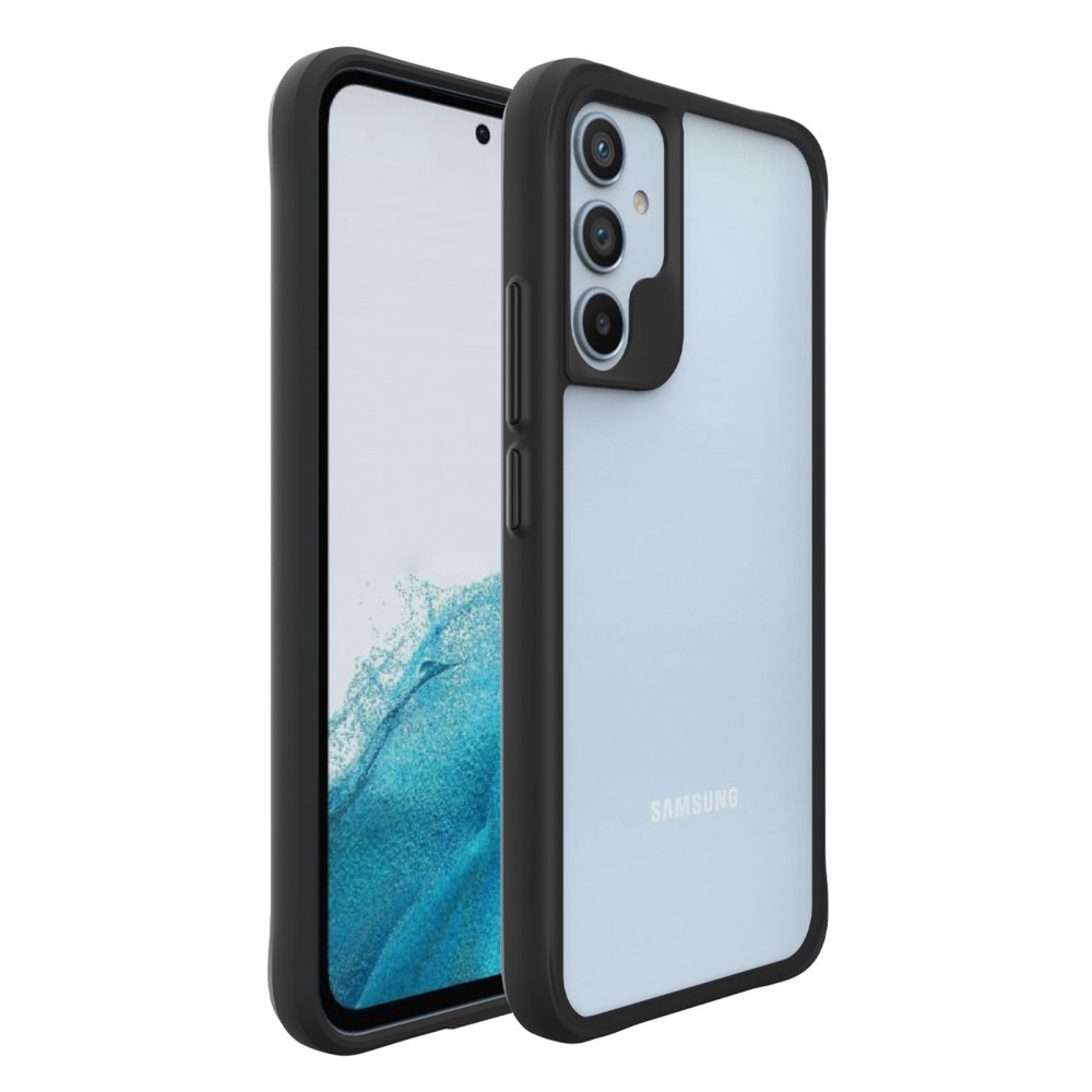 Samsung Galaxy A34 5g Fusion Hybrid-hülle, Transparent/schwarz