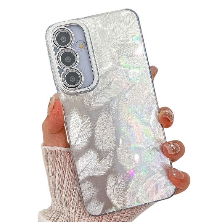 Schutzhülle Für Samsung Galaxy A36 5g / A56 5g, Farbe: Feather, Silber