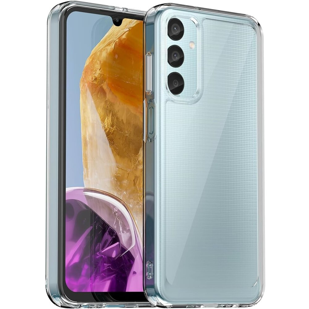 Schutzhülle Für Samsung Galaxy M15 5g, Fusion Hybrid, Transparent