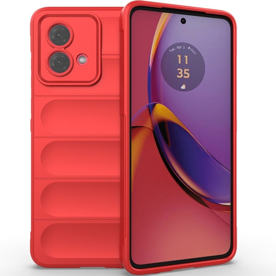 Motorola Moto G84 5g Gaming-schutzhülle, Rot