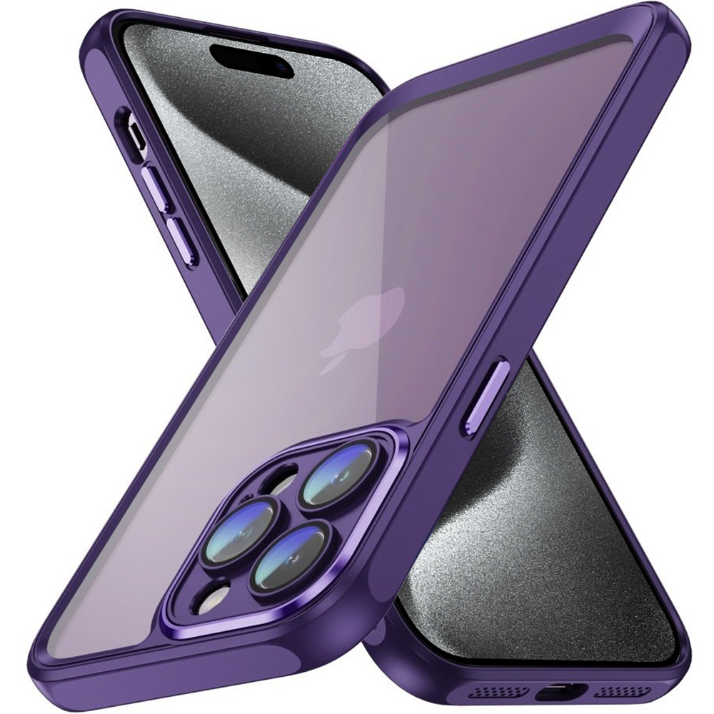 Iphone 15 Pro Max Hülle, Erbord Impact Guard, Dunkelviolett