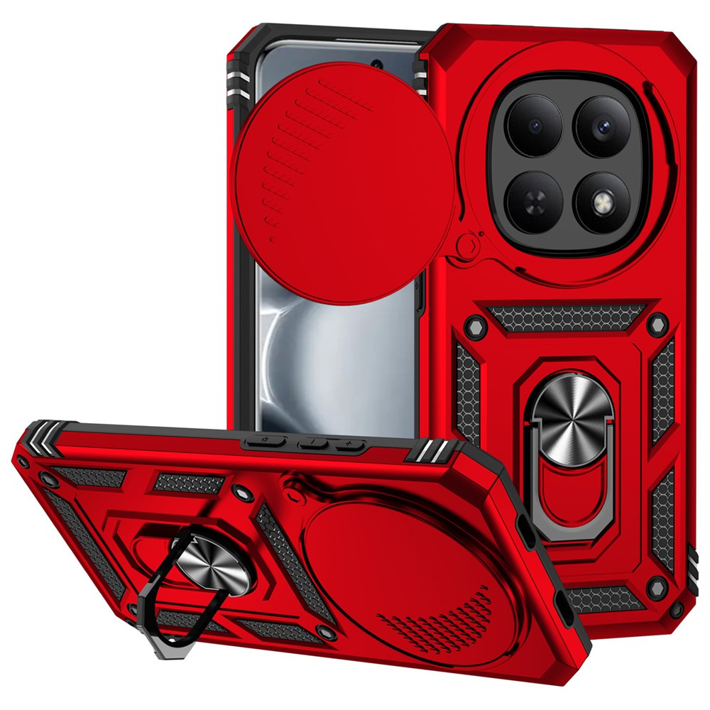 Schutzhülle Mit Schutzfunktion Für Xiaomi Redmi Note 15 Pro 5g, Camshield Slide, Rot
