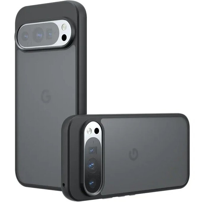 Schutzhülle Für Google Pixel 9 / Google Pixel 9 Pro, Fusion Hybrid, Transparent / Schwarz