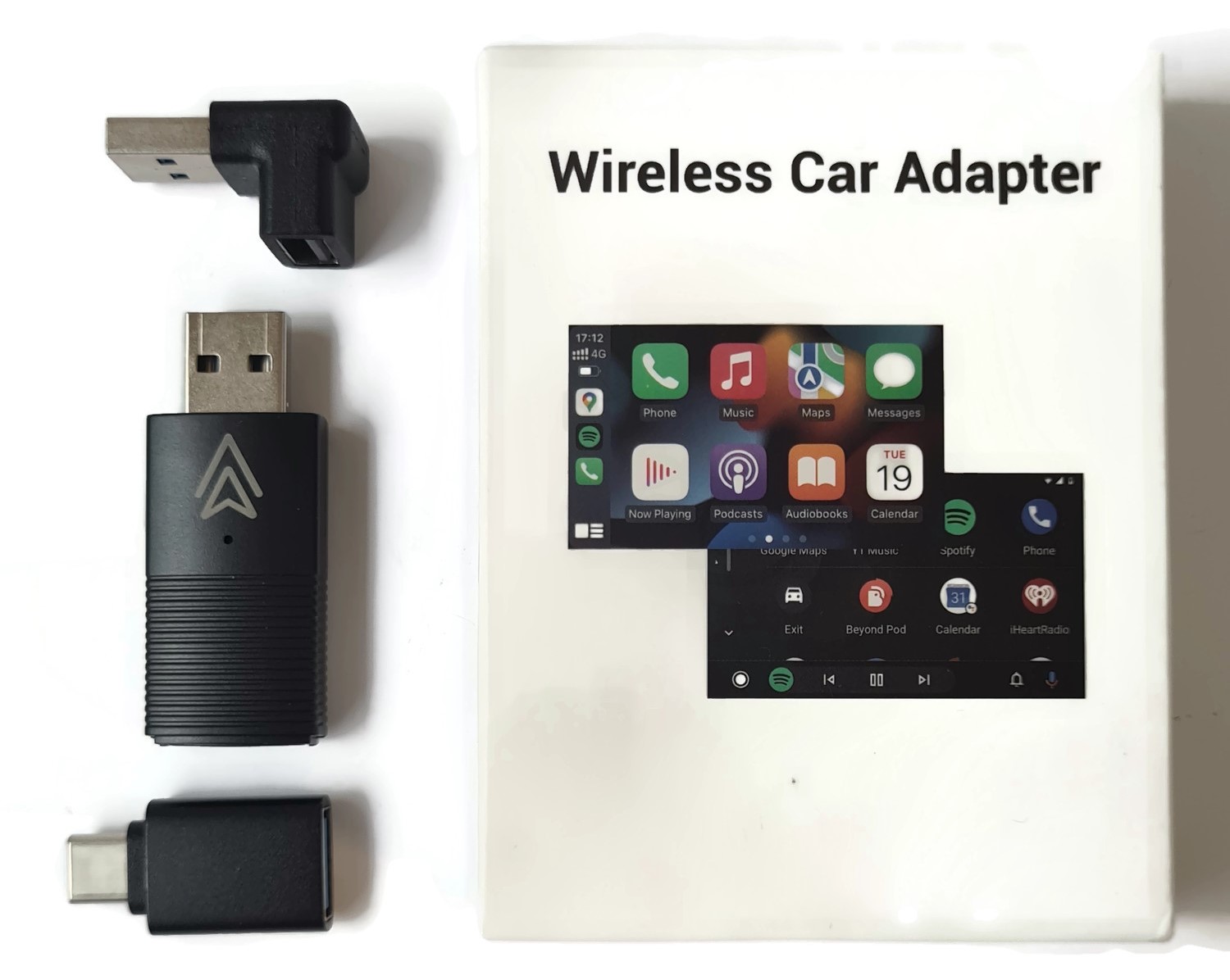 Kabelloser Bluetooth-adapter Für Apple Carplay Und Android Auto