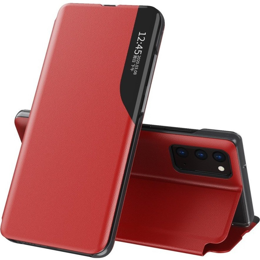 Samsung Galaxy A32 5g Klapphülle, Fensteransicht, Rot