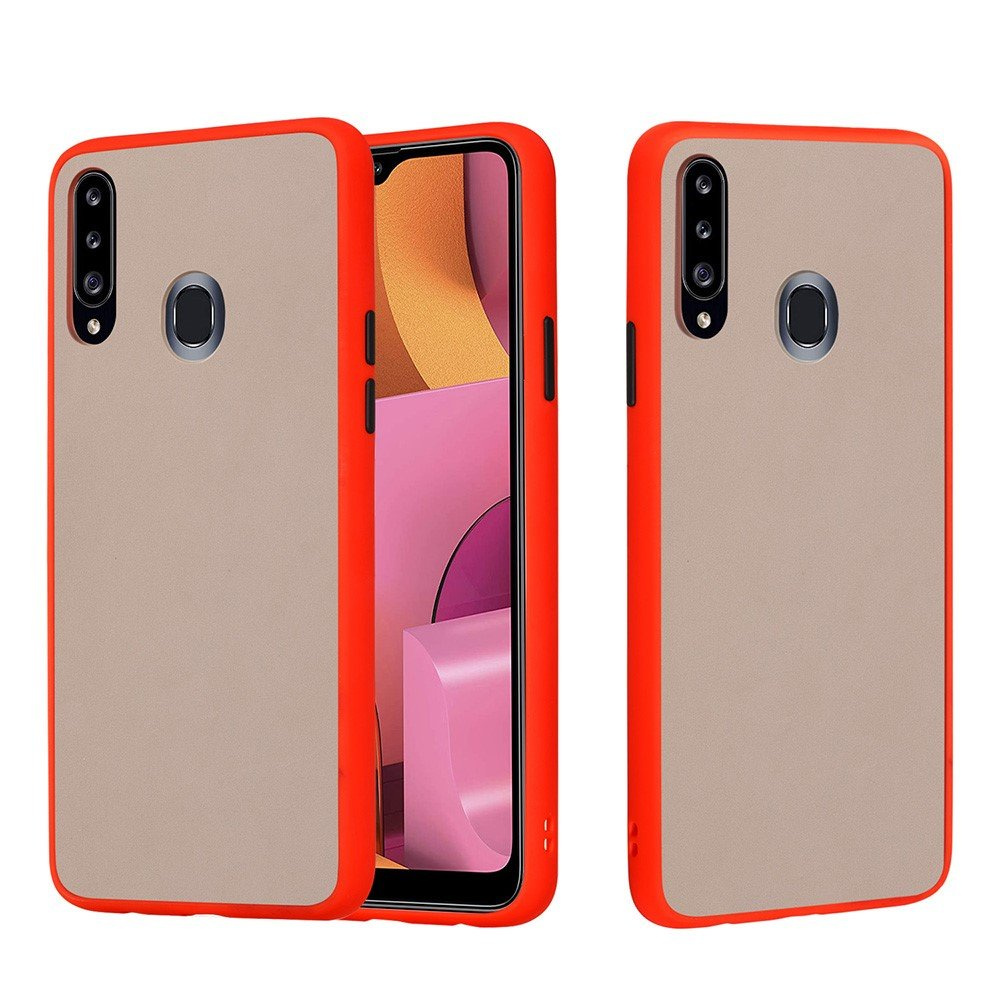 Erbord Fusion Hülle Für Samsung Galaxy A20s, Rot
