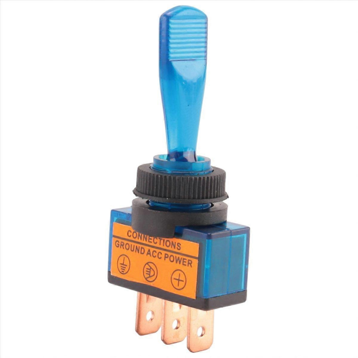 Stück 12v Dc 20a Beleuchteter Kippschalter Für Auto, Boot, Armaturenbrett, Spst Ein/aus Jxlgv