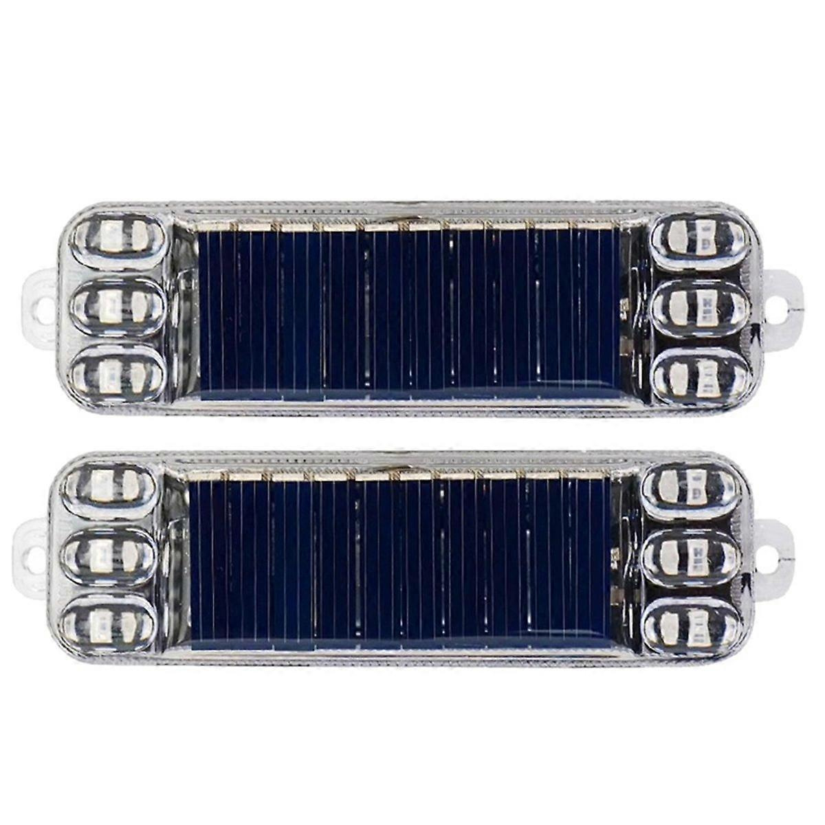 Motorrad-solarwarnleuchte, Auto-rückfahrwarnleuchte Mit Blitzlicht, Led-rücklicht Mit Blinkfunktion, Lijxlgv