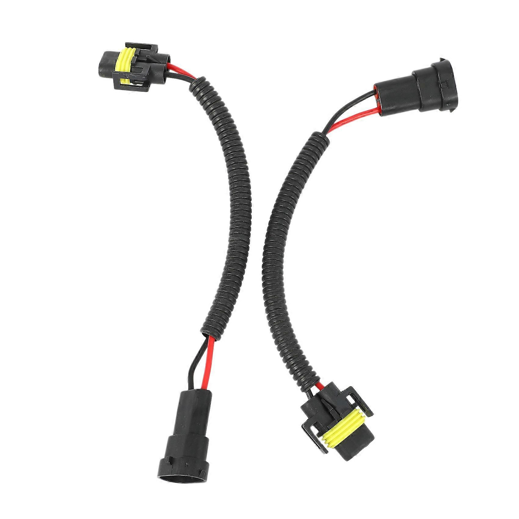 Stück 9006 Auf H11 H8 Scheinwerfer-nebelscheinwerfer-umrüststecker Kabelbaum Stecker Buchse Connecjxlgv
